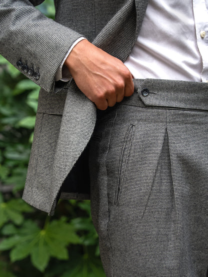 Light Grey Houndstooth Suit
