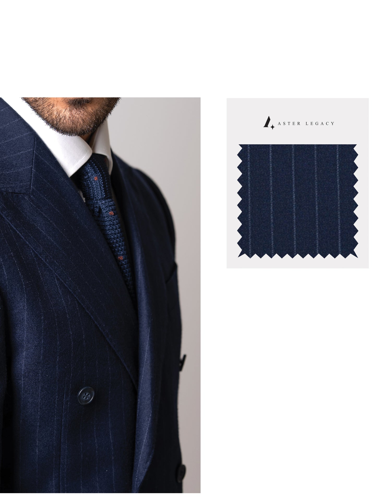 Chalk Stripe Double-Breasted Suit